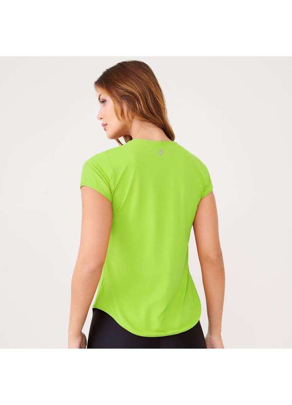 Donna Carioca - Camiseta Básica Verde Jureia Microfibra Verde 2