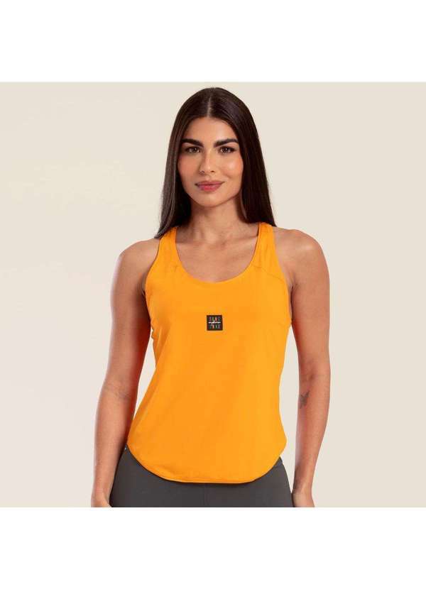 Donna Carioca - Regata Básica Laranja Poliamida Soft Laranja