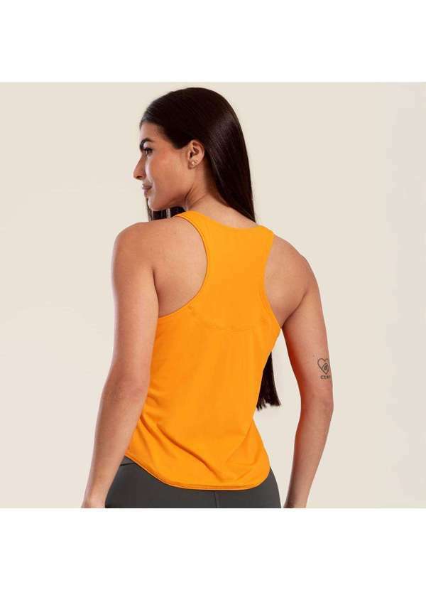 Donna Carioca - Regata Básica Laranja Poliamida Soft Laranja 2