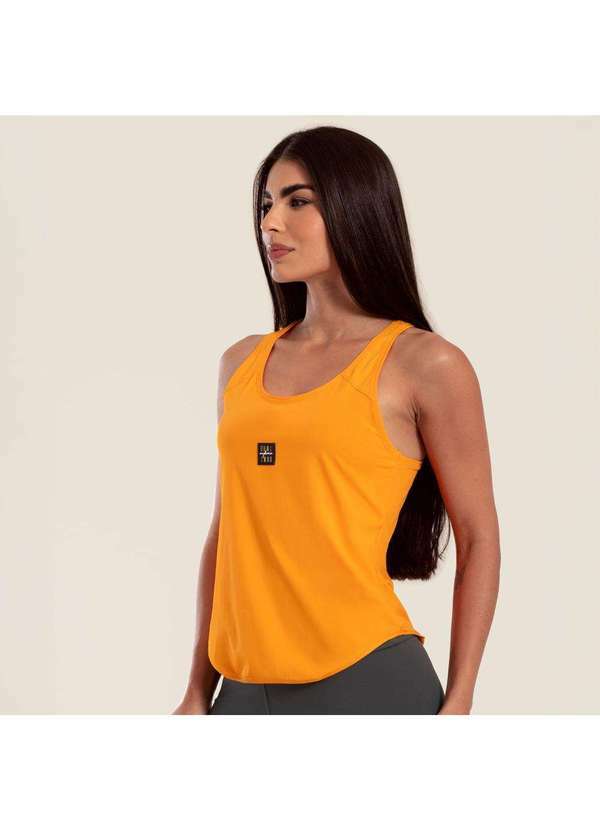 Donna Carioca - Regata Básica Laranja Poliamida Soft Laranja 3