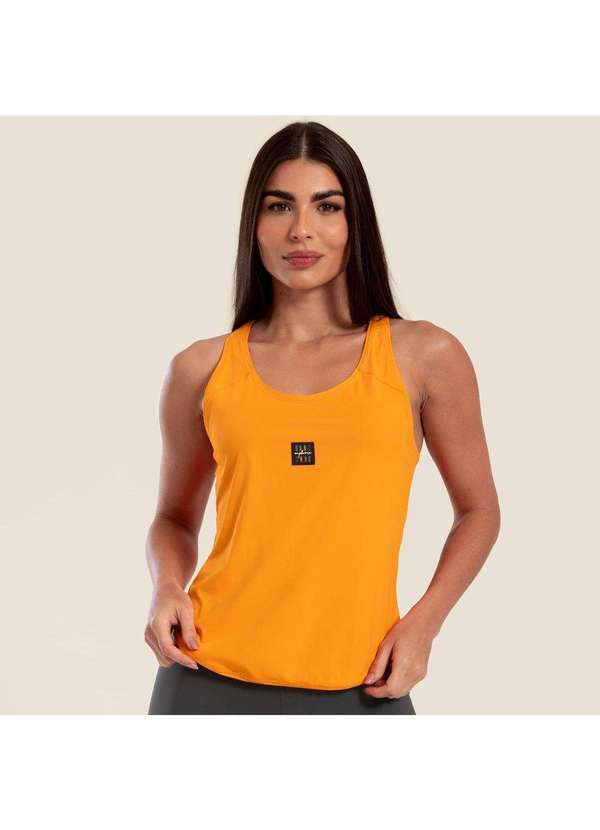 Donna Carioca - Regata Básica Laranja Poliamida Soft Laranja 4