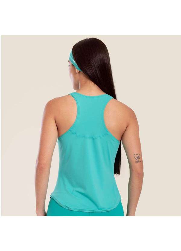 Donna Carioca - Regata Básica Verde Curaçau Poliamida Soft Verde 2