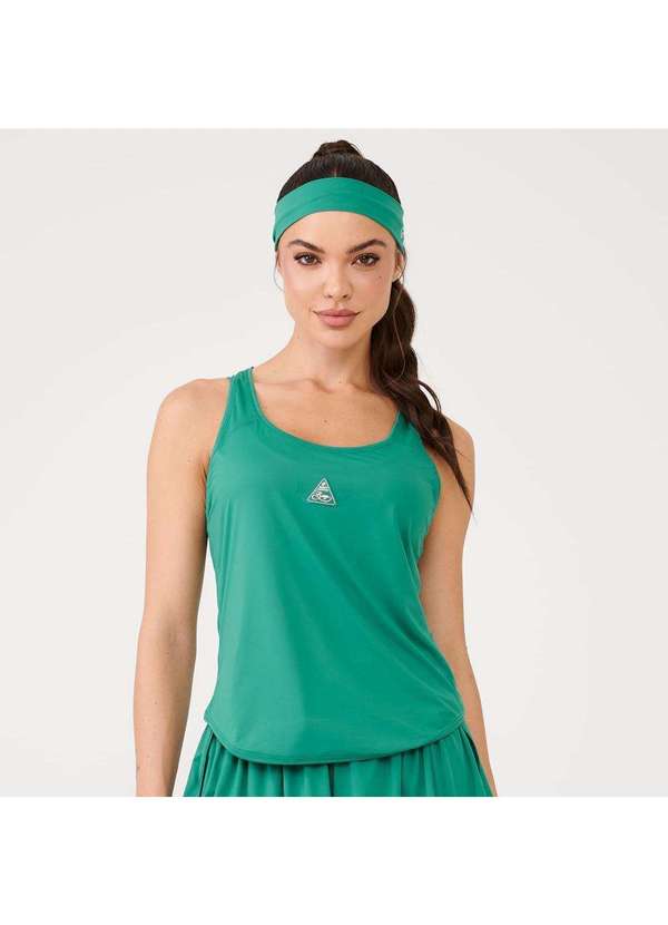 Donna Carioca - Regata Básica Verde Ibirapuera Poliamida Soft Verde