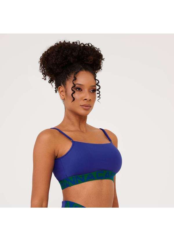 Donna Carioca - Top Attack Azul Sublime Poliamida Azul 6