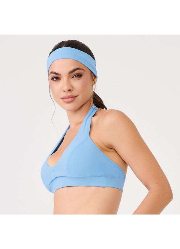 Donna Carioca - Top Frente Única Azul Poliamida Soft Azul 6