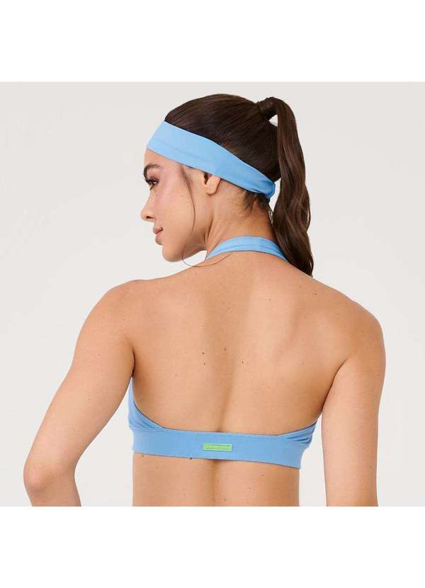 Donna Carioca - Top Frente Única Azul Poliamida Soft Azul 7