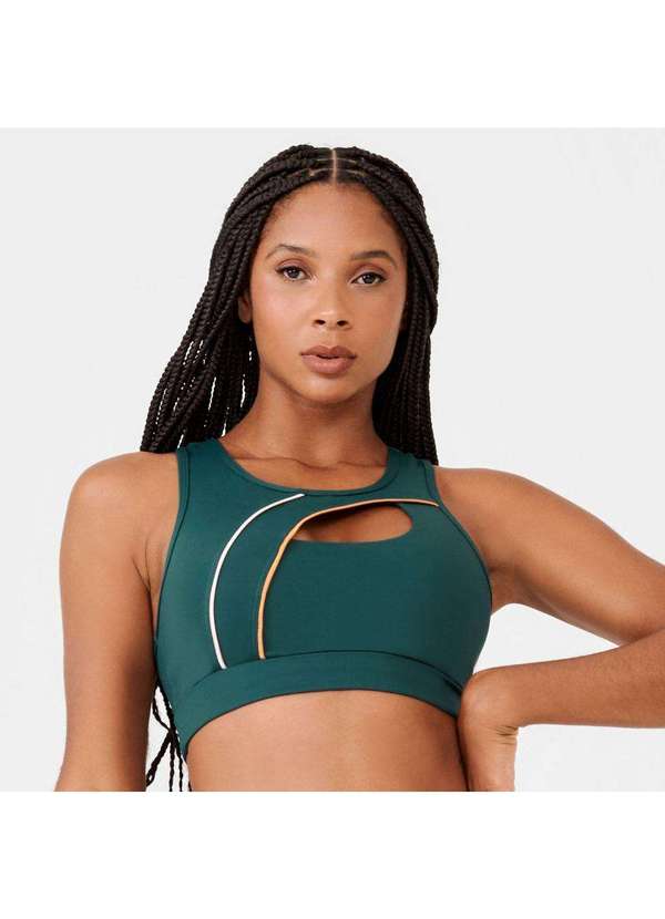 Donna Carioca - Top Looping Verde Dnnc Poliamida Verde 7