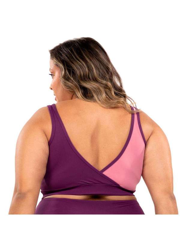 Donna Carioca - Top Shadow Roxo Poliamida Roxo 4