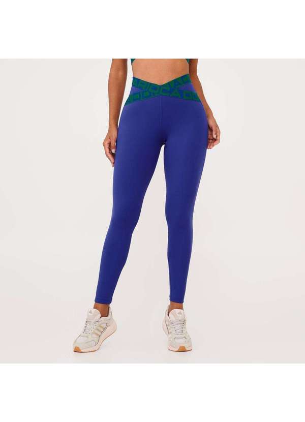 Donna Carioca - Legging Attack Azul Sublime Poliamida Azul