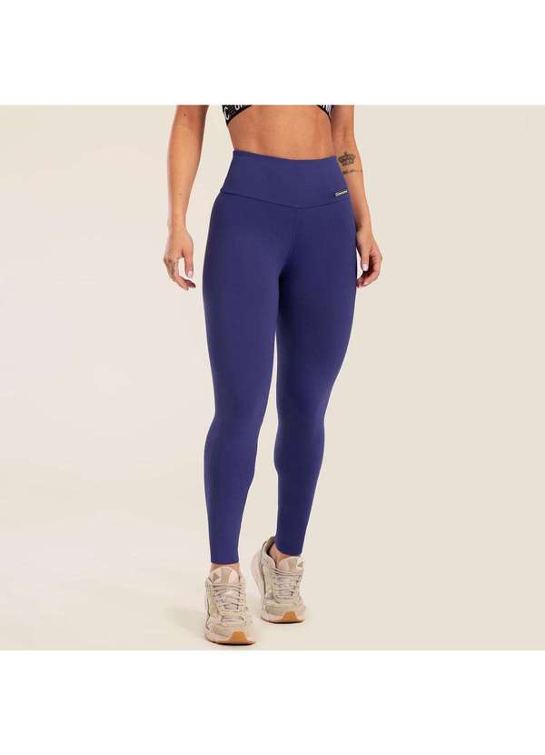 Donna Carioca - Legging Básica Azul Astral Poliamida Azul 3
