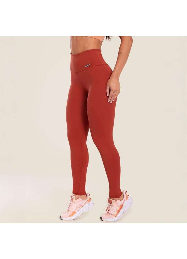 Donna Carioca - Legging Básica Dust Poliamida Terracota 1