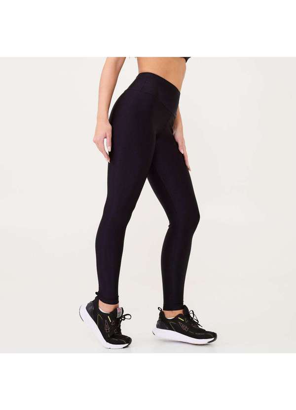 Donna Carioca - Legging Básica Preto Platinada Preto 4