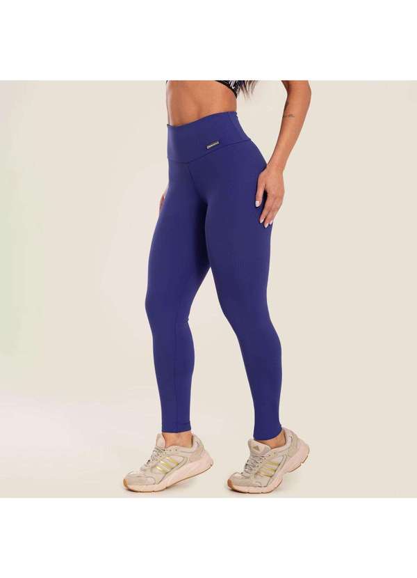 Donna Carioca - Legging Basics Azul Sublime Poliamida Azul