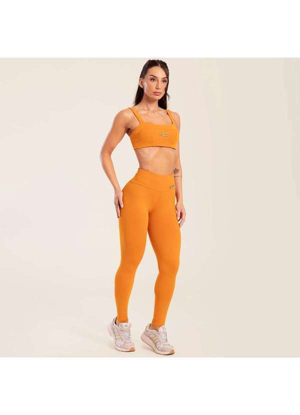 Donna Carioca - Legging Basics Capadocia Poliamida Laranja 4