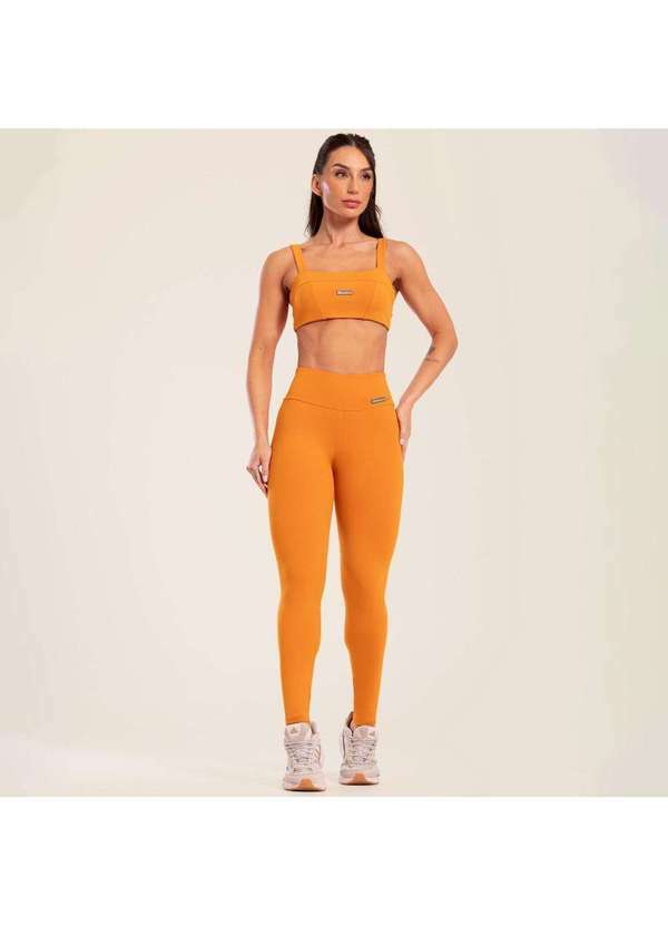 Donna Carioca - Legging Basics Capadocia Poliamida Laranja 5