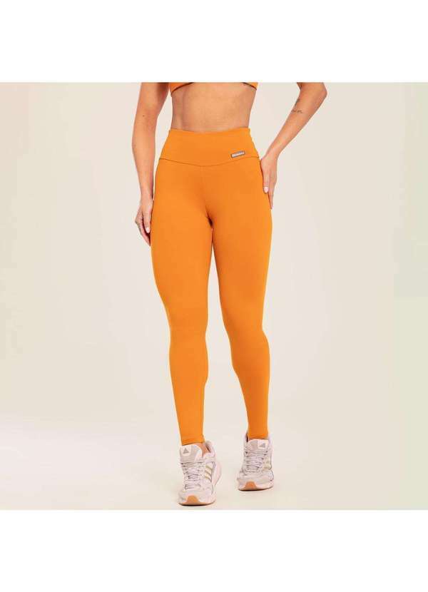 Donna Carioca - Legging Basics Capadocia Poliamida Laranja 7