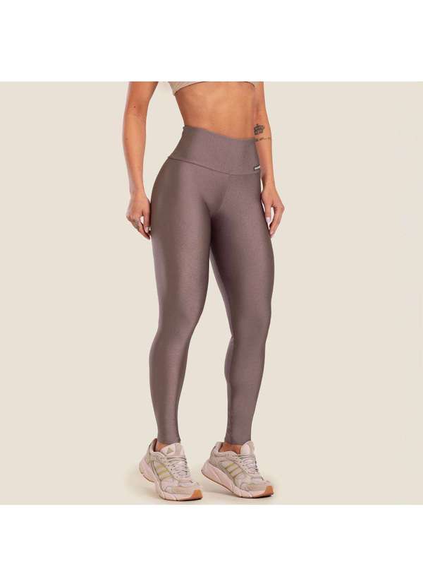 Donna Carioca - Legging Basics Cáqui Alquimia Platinado Cinza 4