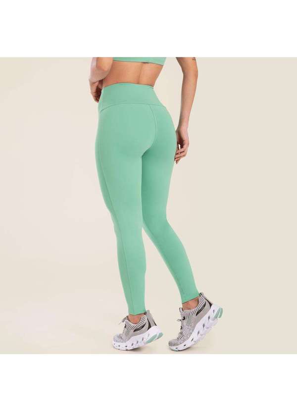 Donna Carioca - Legging Basics Green Frozen Poliamida Verde 2