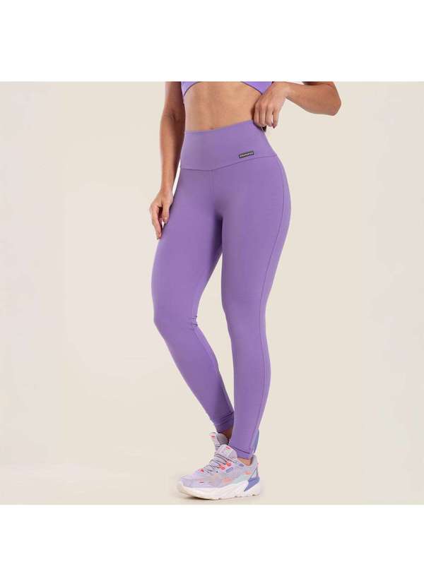 Donna Carioca - Legging Basics Lilas Violete em Poliamida Lilás