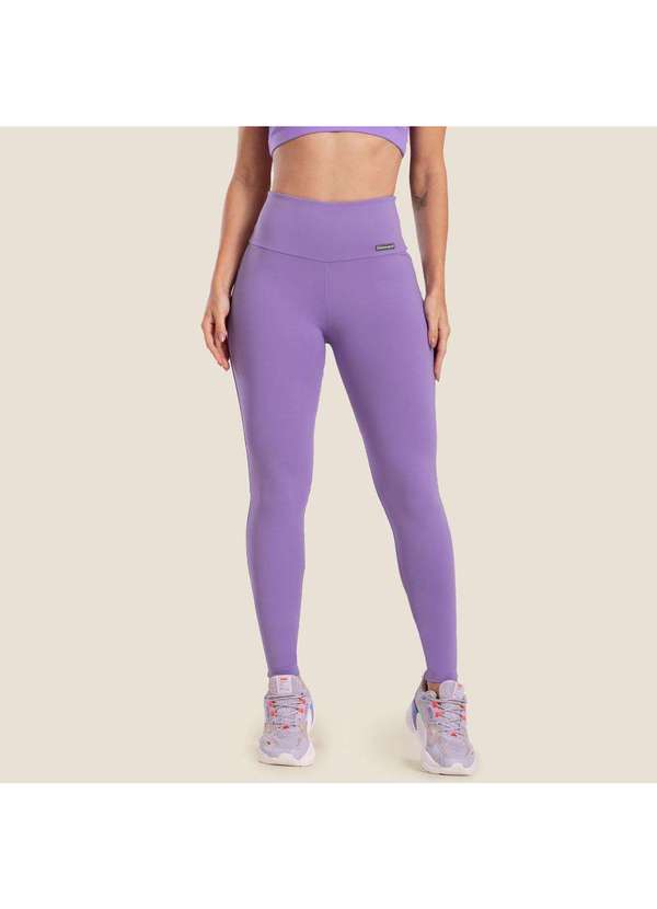 Donna Carioca - Legging Basics Lilas Violete em Poliamida Lilás 3