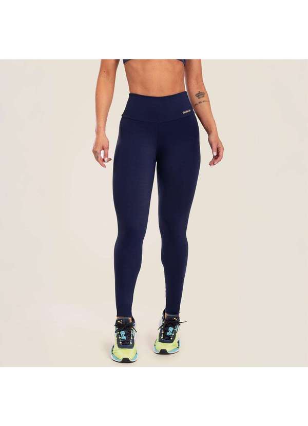 Donna Carioca - Legging Basics Marinho Dnnc Poliamida Azul 3