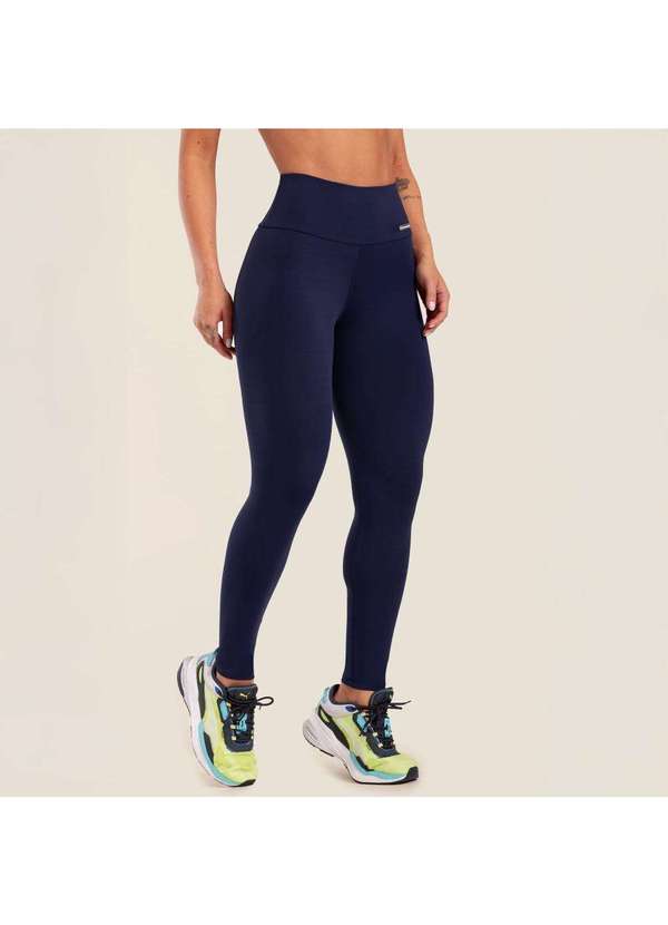 Donna Carioca - Legging Basics Marinho Dnnc Poliamida Azul 4