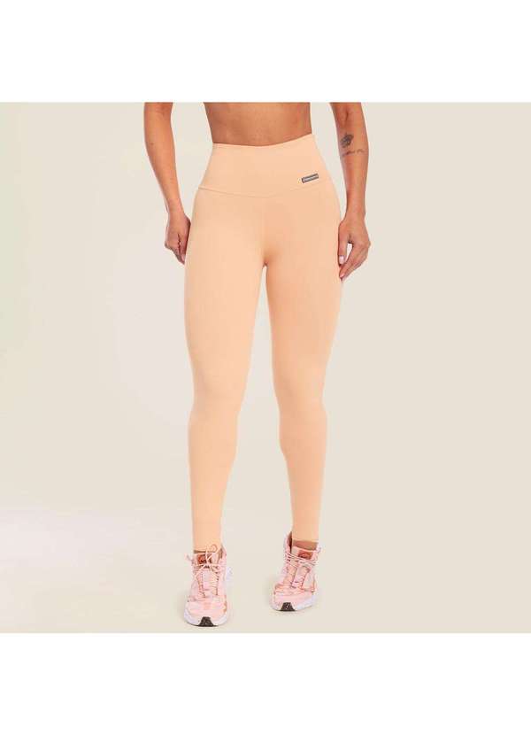 Donna Carioca - Legging Basics Nude Natural Poliamida com Forro Nude 3