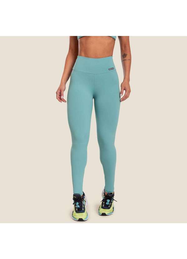 Donna Carioca - Legging Basics Piscine Poliamida Azul 3