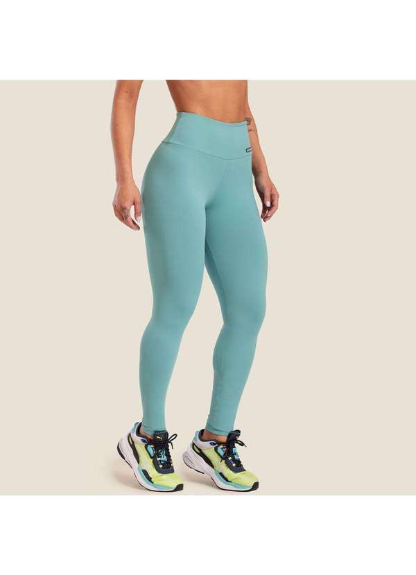 Donna Carioca - Legging Basics Piscine Poliamida Azul 4