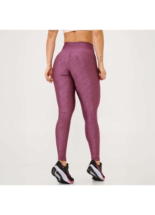 Donna Carioca - Legging Basics Roxo Viena Texturizada Roxo 2