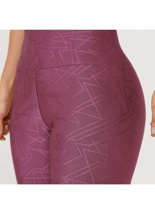 Donna Carioca - Legging Basics Roxo Viena Texturizada Roxo 3