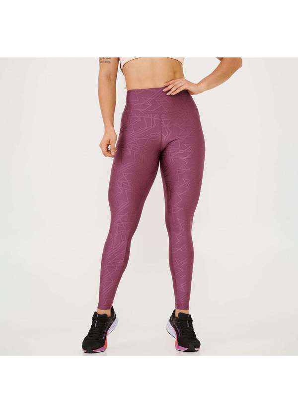 Donna Carioca - Legging Basics Roxo Viena Texturizada Roxo 4