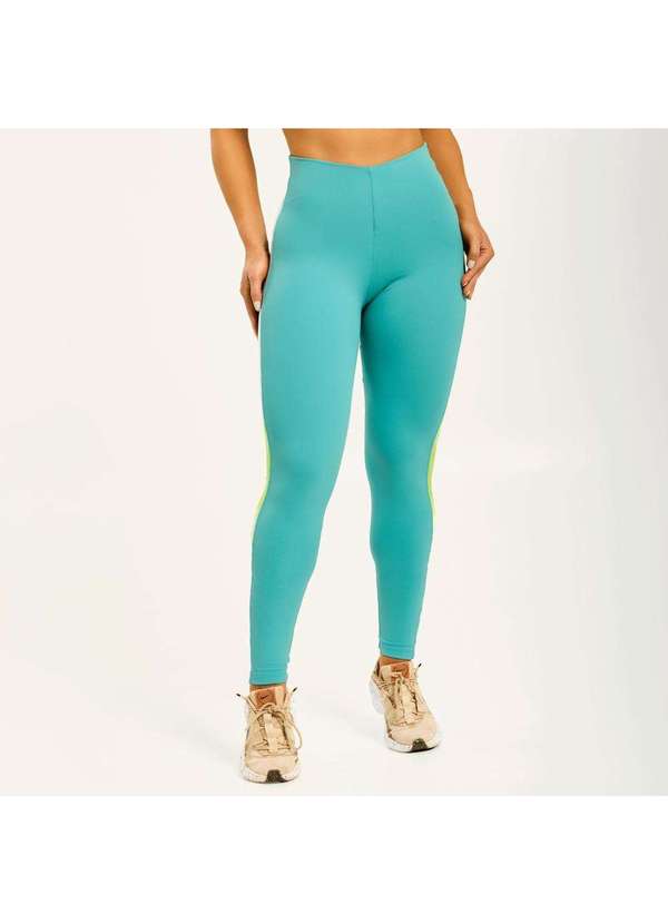 Donna Carioca - Legging Crash Azul Piscine Poliamida Azul 3