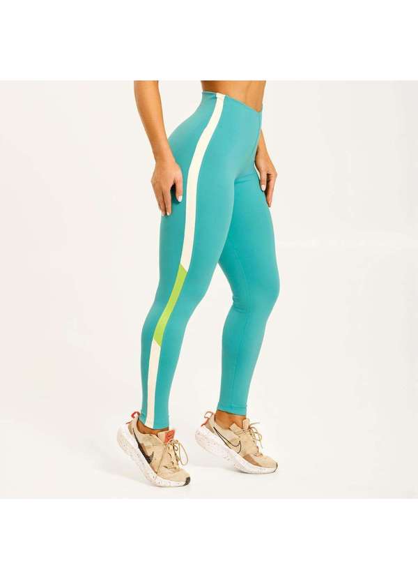 Donna Carioca - Legging Crash Azul Piscine Poliamida Azul 7