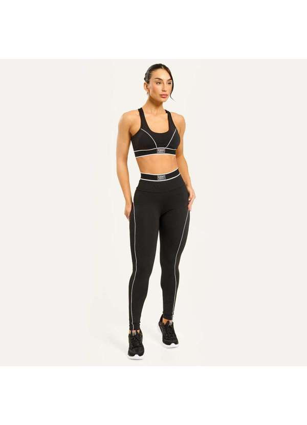Donna Carioca - Legging Epic Preta Poliamida Preto 4
