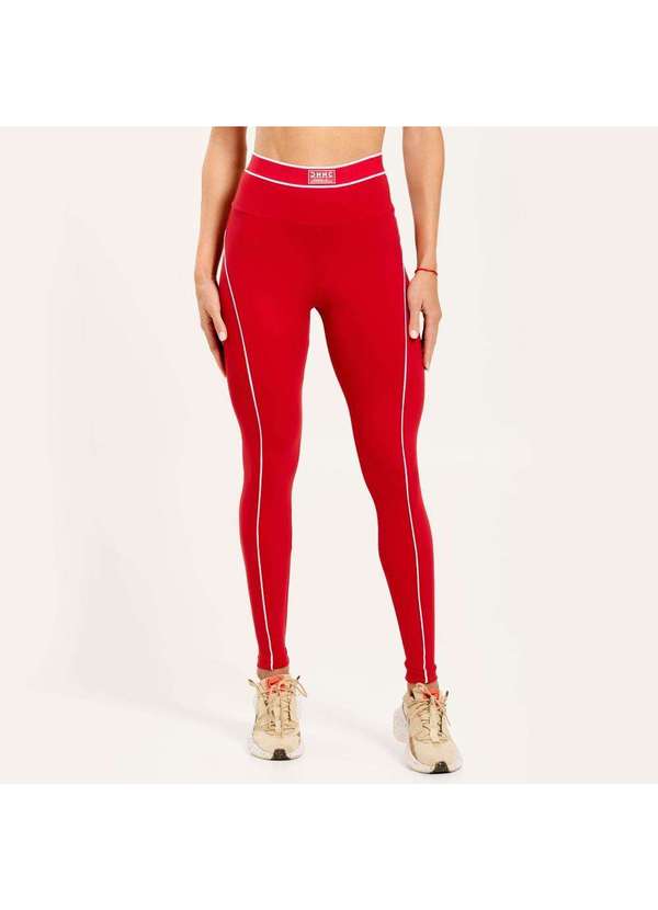 Donna Carioca - Legging Epic Vermelho Dedo de Moça Poliamida Vermelho
