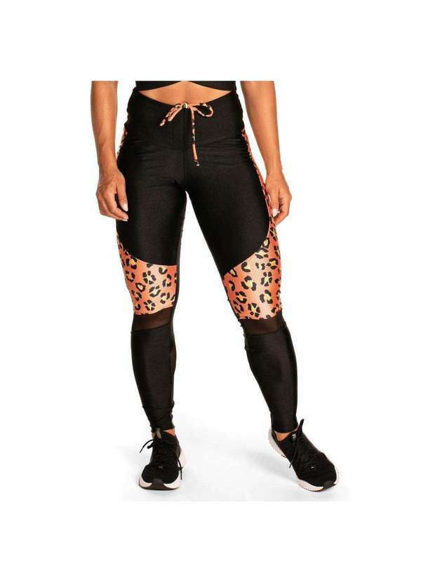Donna Carioca - Legging Lifting Preto Platinado Preto