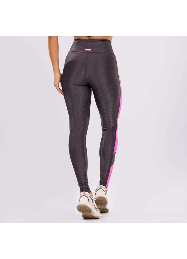 Donna Carioca - Legging Maze Cinza Carbox Microcanelado e Platinado Cinza 2