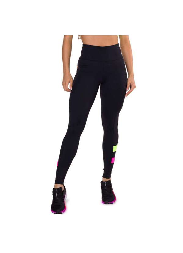 Donna Carioca - Legging Neon Mood Poliamida Preto 3