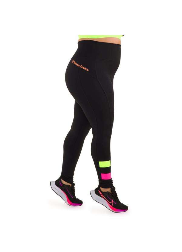 Donna Carioca - Legging Neon Mood Poliamida Preto 4