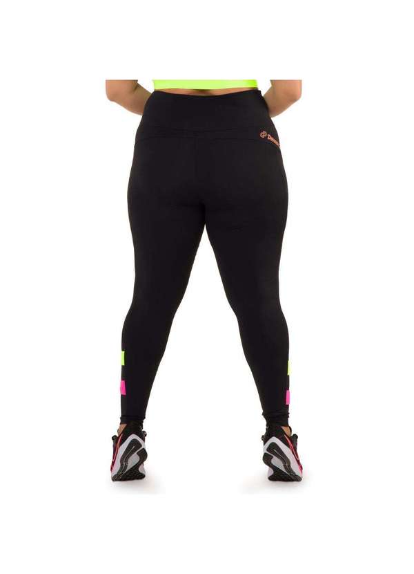 Donna Carioca - Legging Neon Mood Poliamida Preto 5
