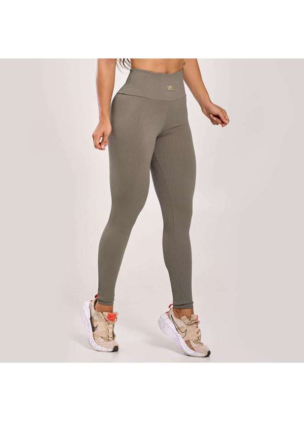 Donna Carioca - Legging New Channel Castanho Canelado Marrom 5