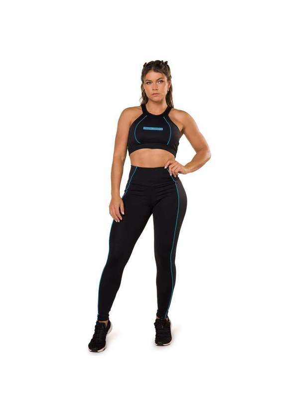 Donna Carioca - Legging Noble Preto Poliamida Preto 11