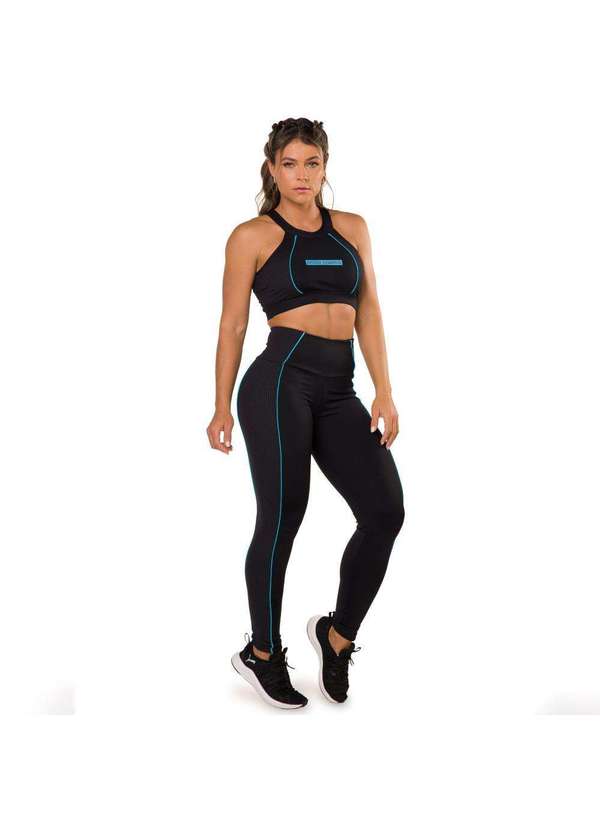 Donna Carioca - Legging Noble Preto Poliamida Preto 13