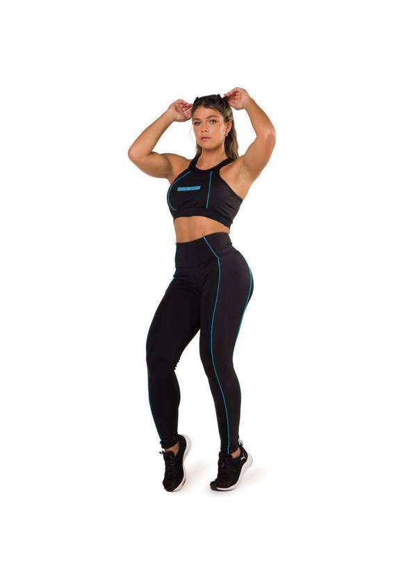 Donna Carioca - Legging Noble Preto Poliamida Preto 14