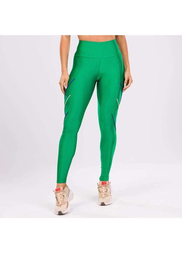 Donna Carioca - Legging Rainbow Verde Peter Pan Platinado Verde 3
