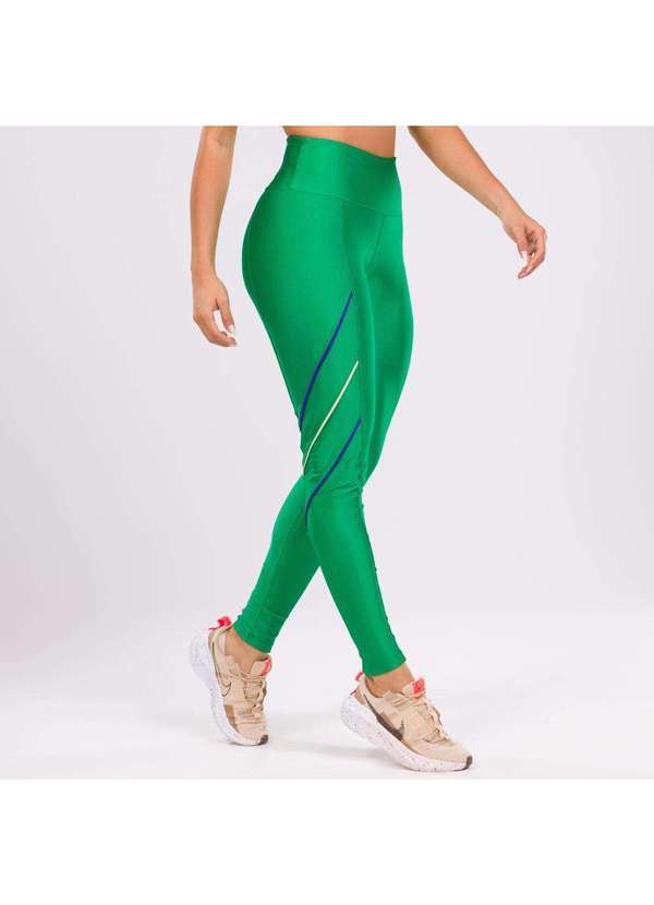 Donna Carioca - Legging Rainbow Verde Peter Pan Platinado Verde 4
