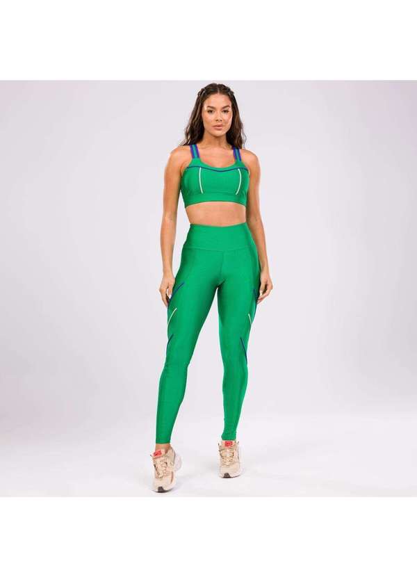 Donna Carioca - Legging Rainbow Verde Peter Pan Platinado Verde 7