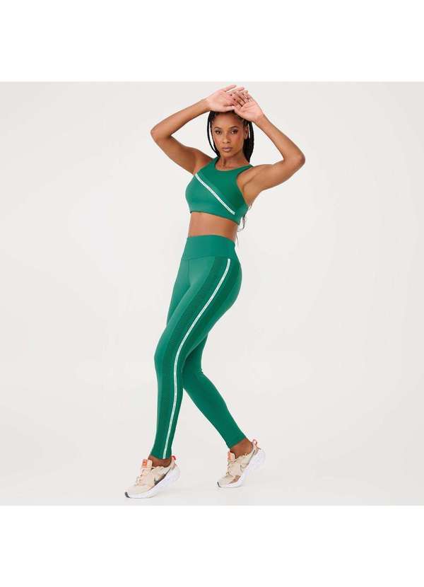 Donna Carioca - Legging Success Verde Ibirapuera Poliamida Verde 11