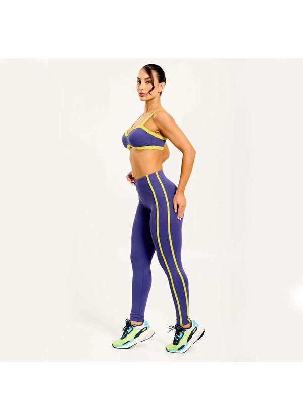 Donna Carioca - Legging Temptation Azul Dusk Poliamida Azul 4